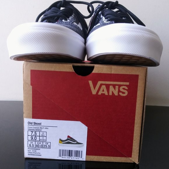 Vans Women's Old Skool Vans Costal Canvas Sneaker - Picture 13 of 13
